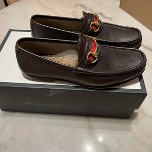 Men’s Brown Gucci Bit Loafer